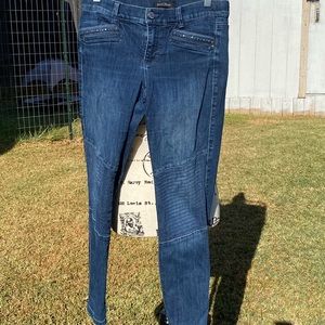 Moto Skinny Jeans, Size 4R